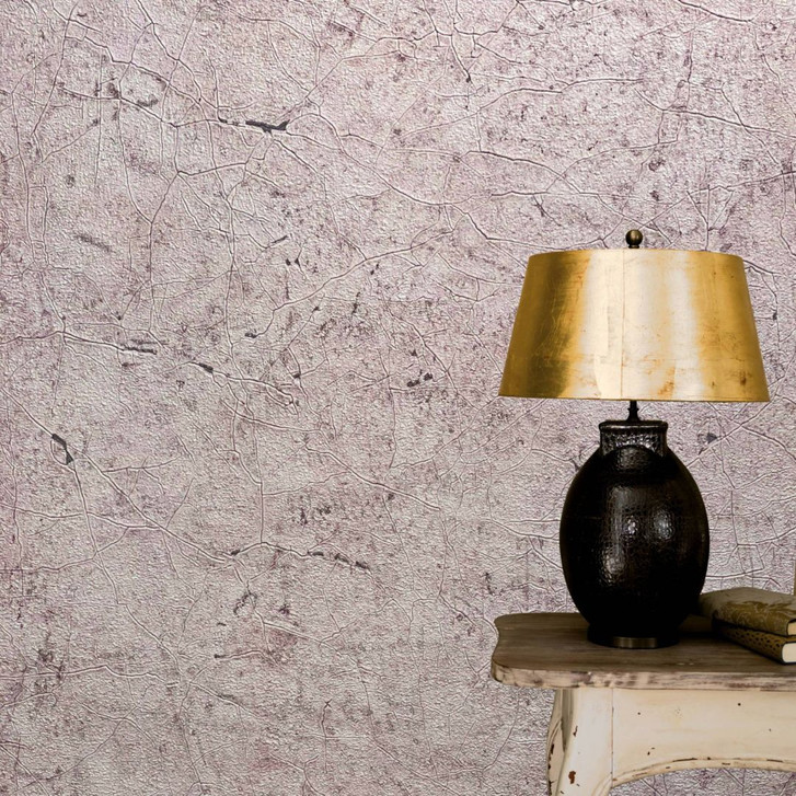 Vliestapete mit feiner chaotischer Linienoptik braun Struktur - WA444503