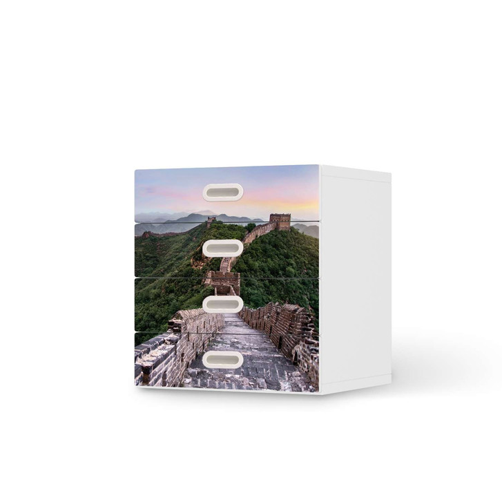 Klebefolie IKEA Stuva / Fritids Kommode - 4 Schubladen - The Great Wall - CR112059