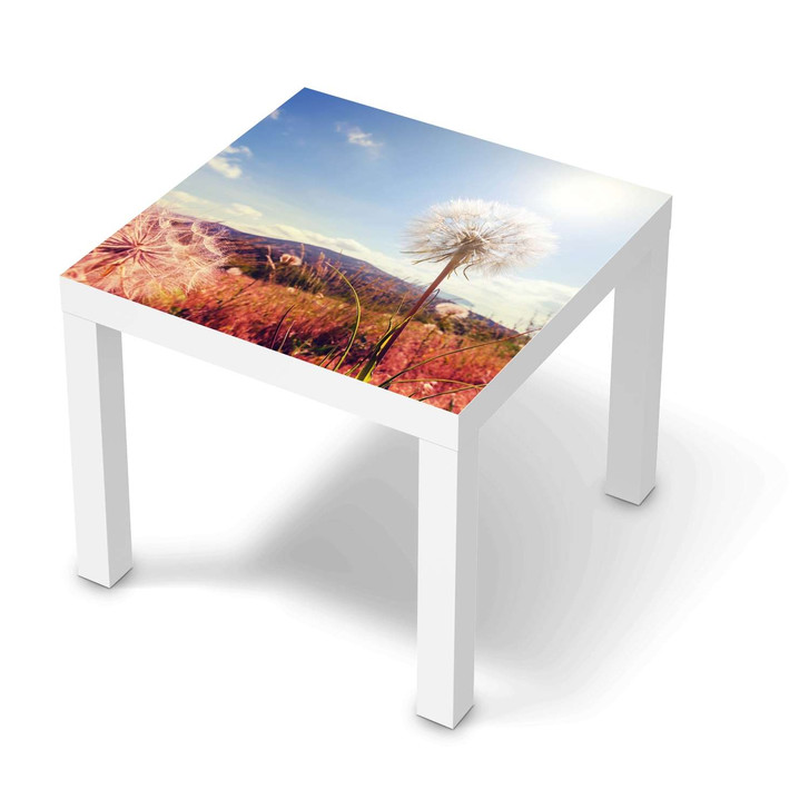 Möbelfolie IKEA Lack Tisch 55x55cm - Dandelion - CR115797