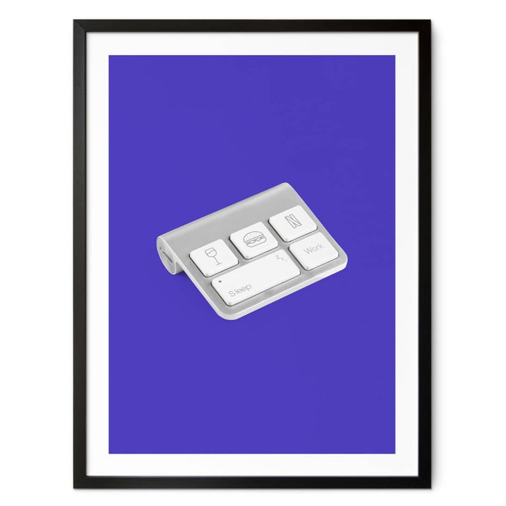 Poster Tastatur des Lebens - Pozdniakov - WA427331