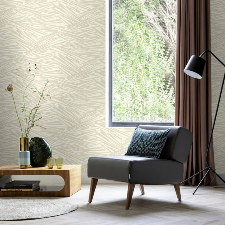 Streifentapete, Vliestapete Sky Lounge perlmut metallic - WA428701