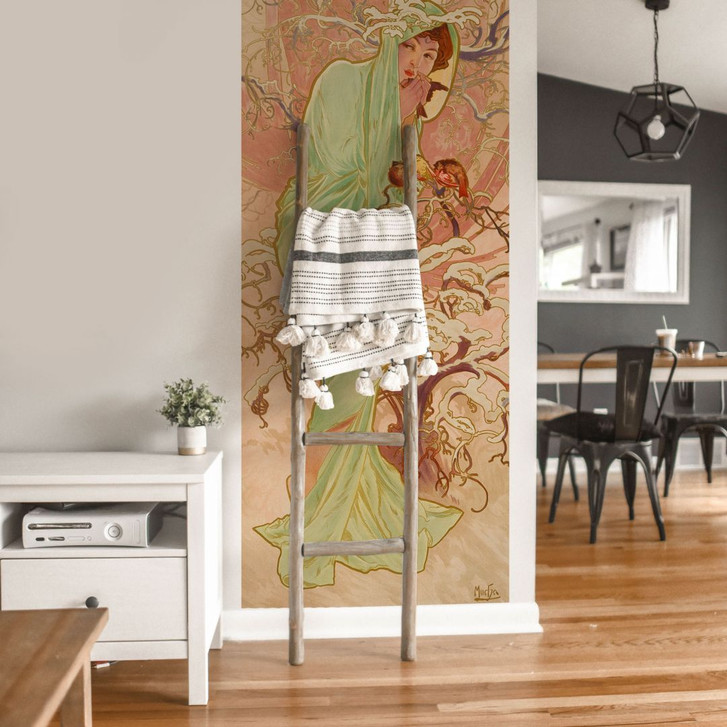 Fototapete Mucha – Jahreszeiten: Der Winter - WA227028