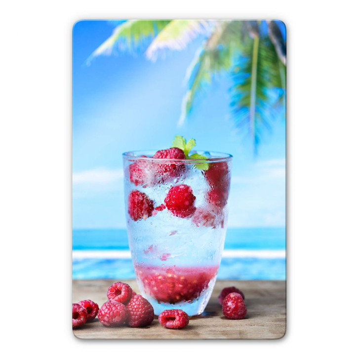 Glasbild Tropical Raspberry - WA232562