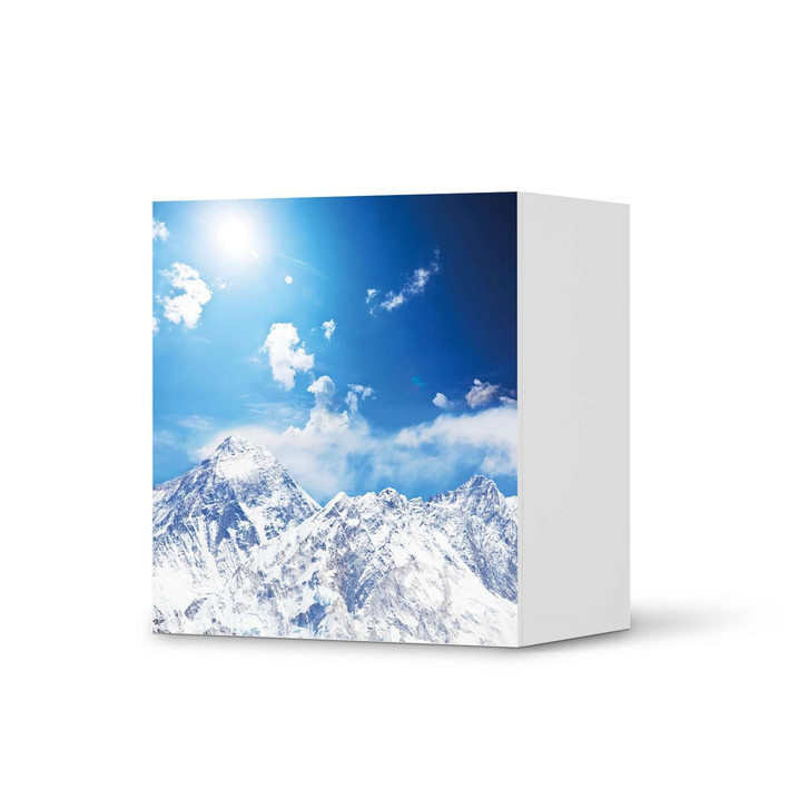 Klebefolie IKEA Besta Regal 1 Türe - Everest - CR109168