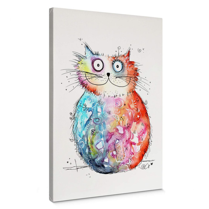 Leinwandbild Hagenmeyer - Happy Cat - WA364604