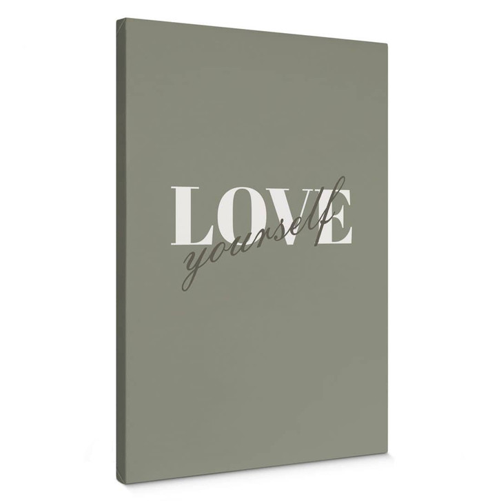 Leinwandbild Love yourself - WA426692