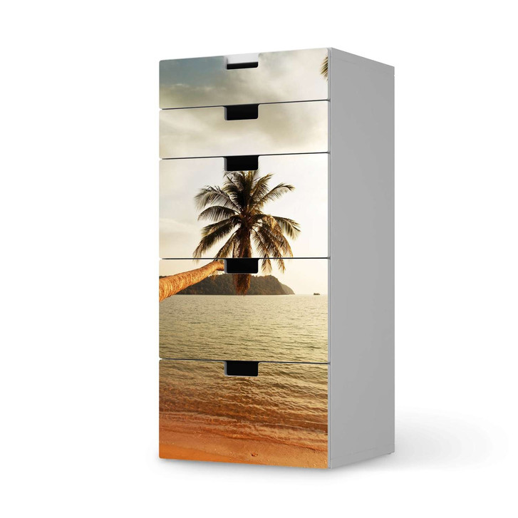 Möbel Klebefolie IKEA Stuva / Malad Kommode - 5 Schubladen - Paradise - CR114124