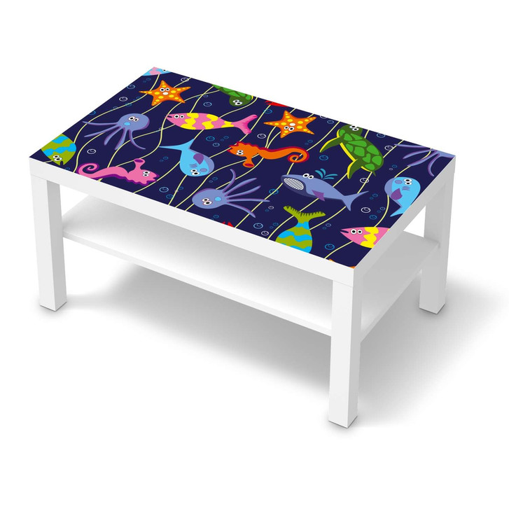 Möbelfolie IKEA Lack Tisch 90x55cm - Underwater Life - CR116072