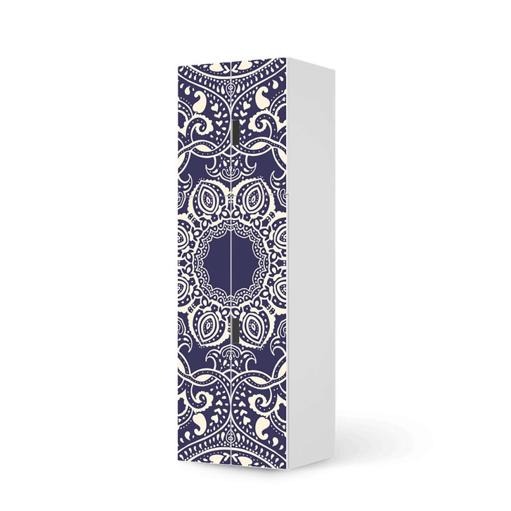 Möbelfolie IKEA Stuva / Malad - 2 grosse Türen und 2 kleine Türen - Blue Mandala - CR118653