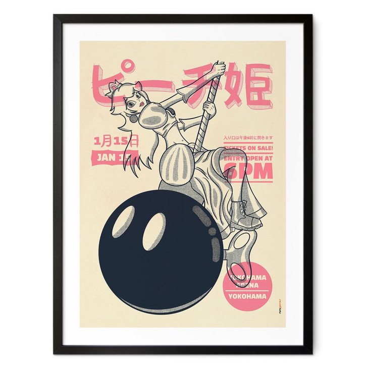 Poster Miley Peach - japanisch - Gomes - WA408830