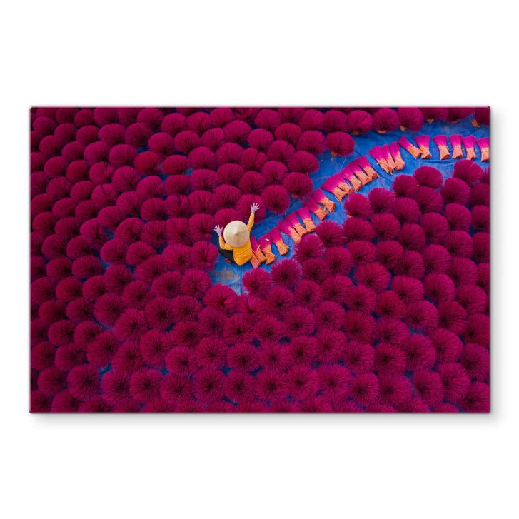 Glasbild Khan Ronnie - Räucherstäbchen - WA320560