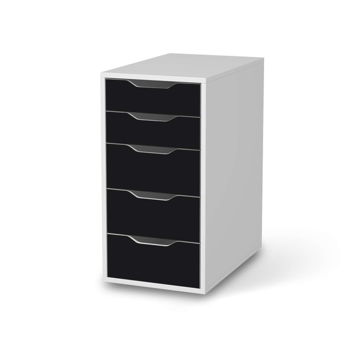 Klebefolie IKEA Alex 5 Schubladen - Schwarz - CR109110