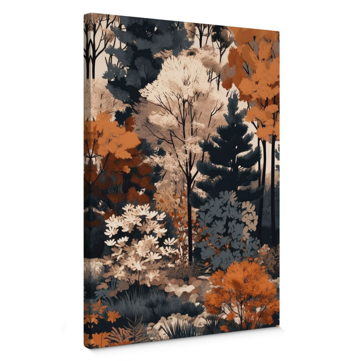 Leinwandbild Bunter Herbstwald - Jaszke - WA403252