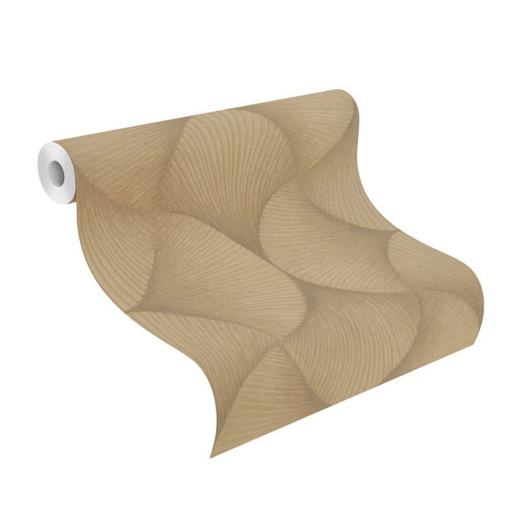 Metallictapete, Vliestapete Sky Lounge gold 10.00 x 1.06 m - WA428766