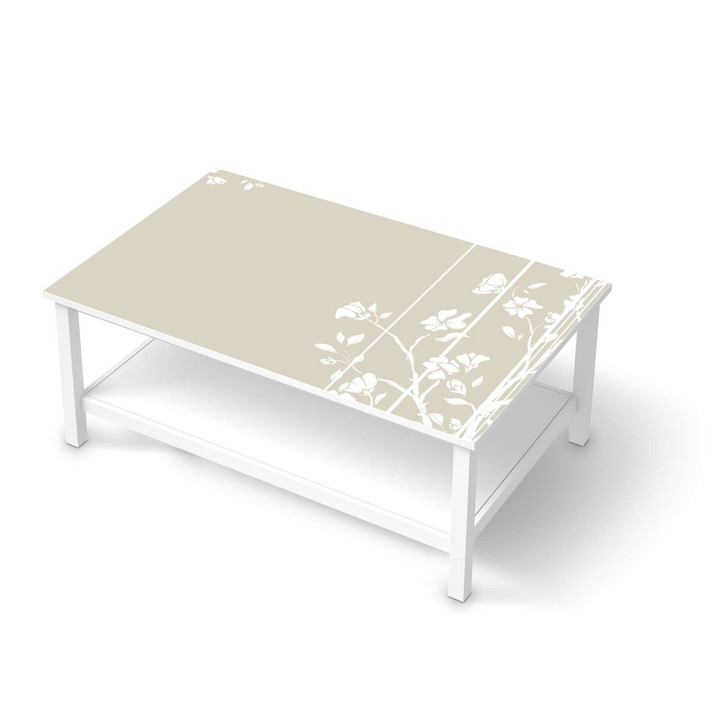 Möbelfolie IKEA Hemnes Tisch 118x75cm - Florals Plain 3 - CR114951