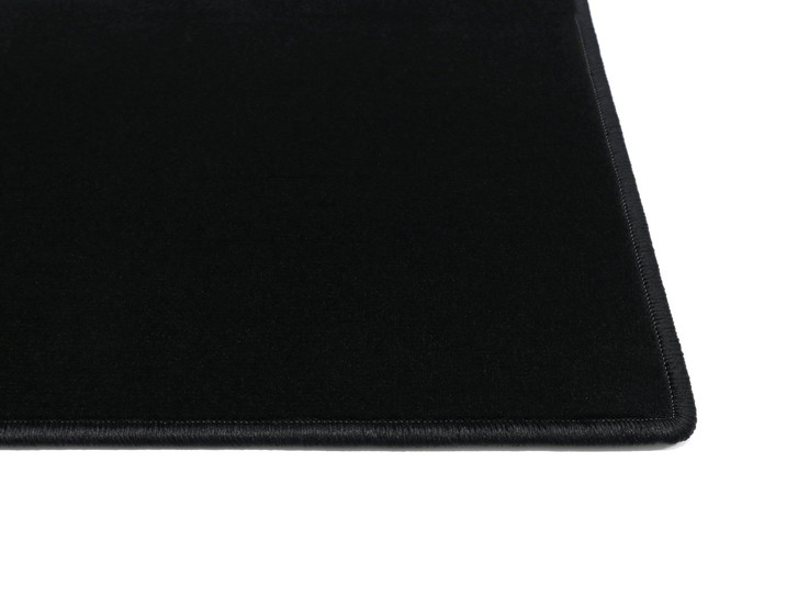 Romeo HEVO ® Velours Kettelteppich Rechteck Wunschmass in Schwarz - TS441719