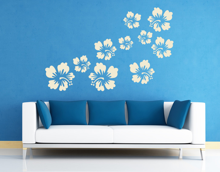 Wandtattoo Hibiskus - CG10137