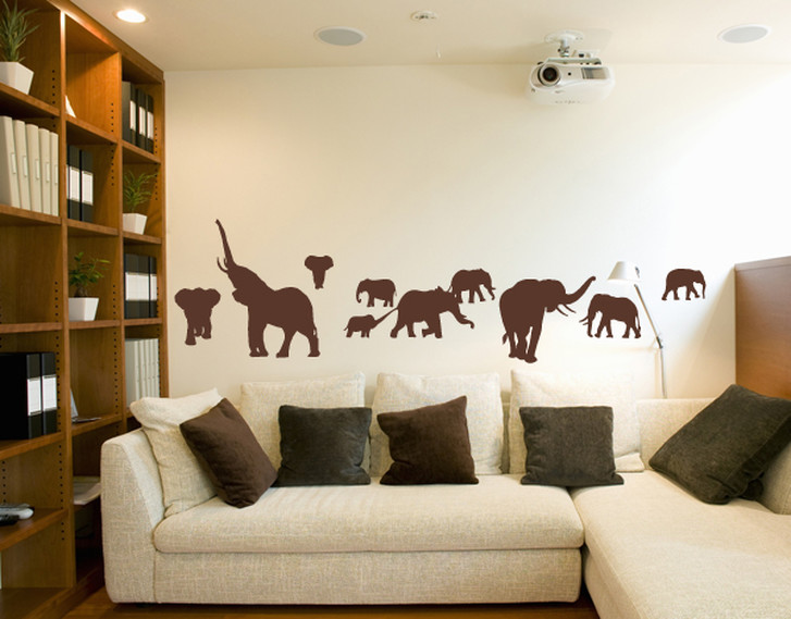 Wandtattoo I0 Elefanten - TD16241