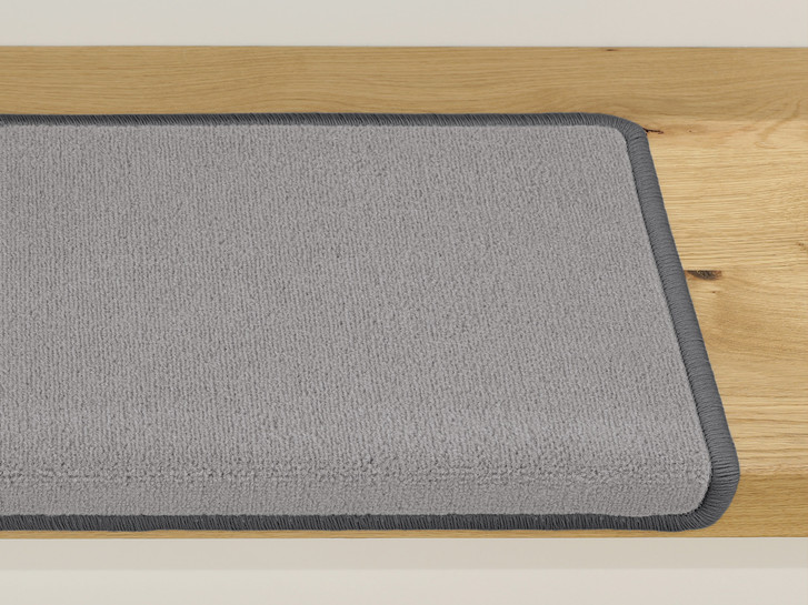 Bijou Uni Vorwerk Stufenmatte Rechteckig Wunschmass in Kiesel - TS446632
