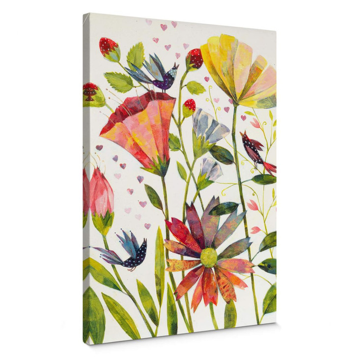 Leinwandbild Blanz - Wilde Sommerwiese - WA358769