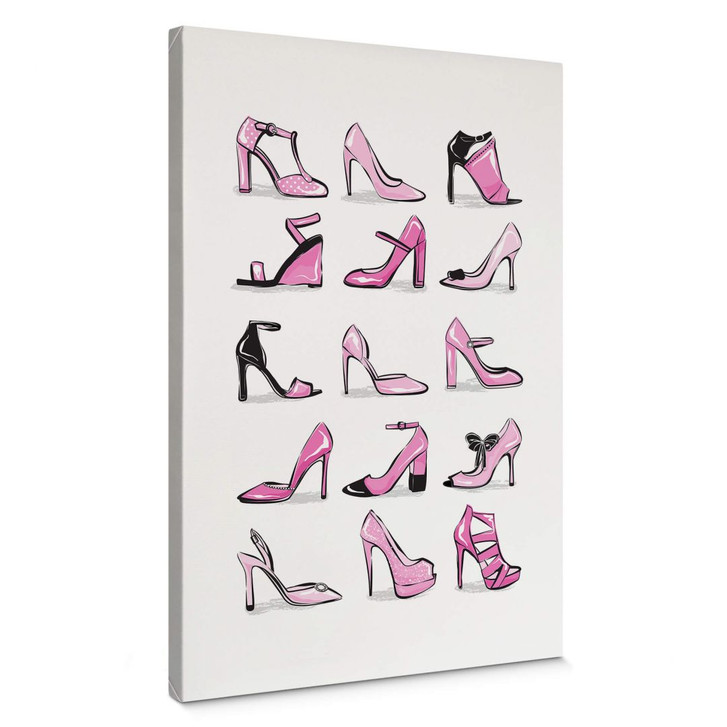 Leinwandbild Martina - Pinke Stilettos - WA402555