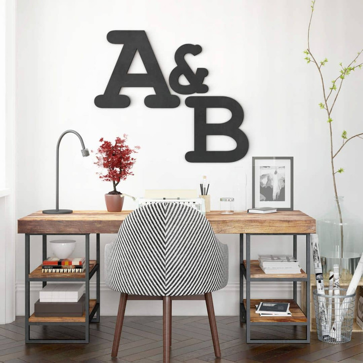 MDF-Holzbuchstaben - Einzelbuchstaben - Courier - WA307348