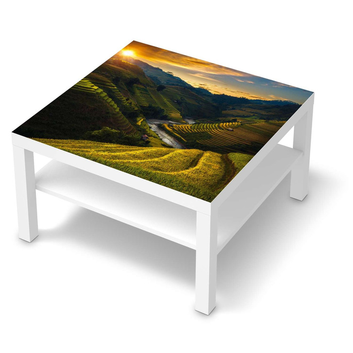 Möbelfolie IKEA Lack Tisch 78x78cm - Reisterrassen - CR118501
