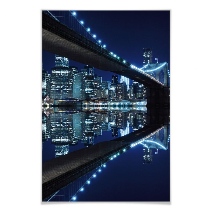 Poster Brooklyn Bridge - WA158384