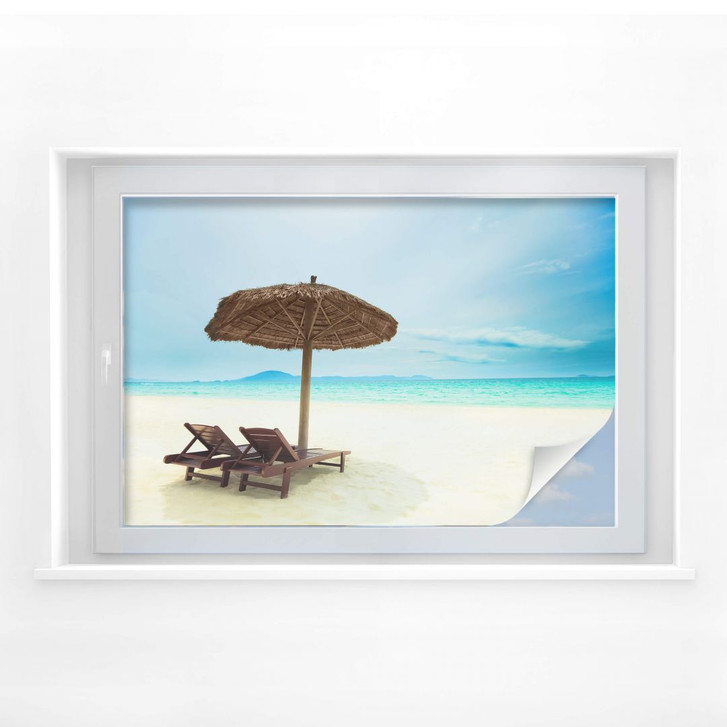 Sichtschutzfolie Holiday in Paradise - WA175212