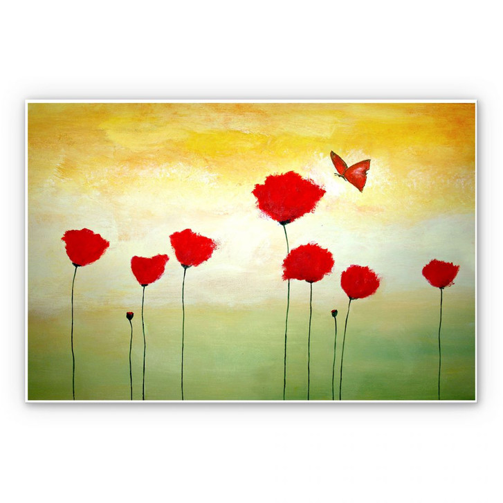 Wandbild Melz - Kleiner Schmetterling - WA194465