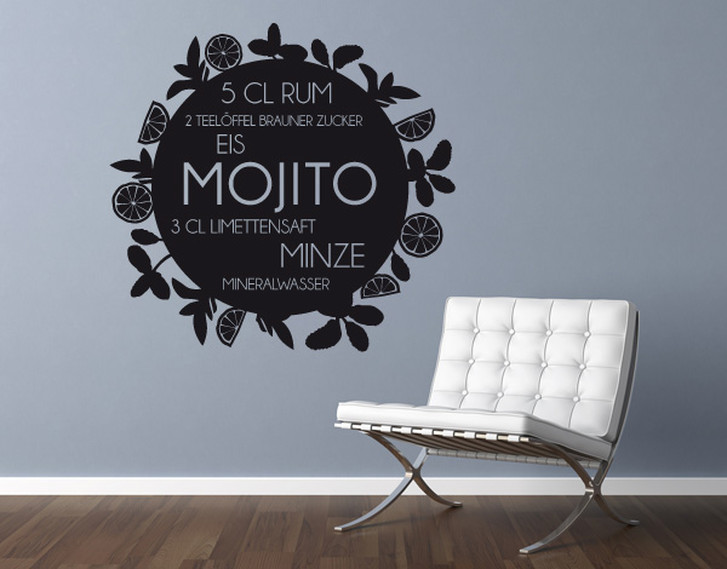 Wandtattoo Mojito - TD16053