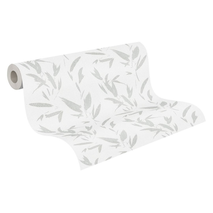 A.S. Création Vliestapete New Elegance Palmentapete, creme, grau, metallic - WA298696