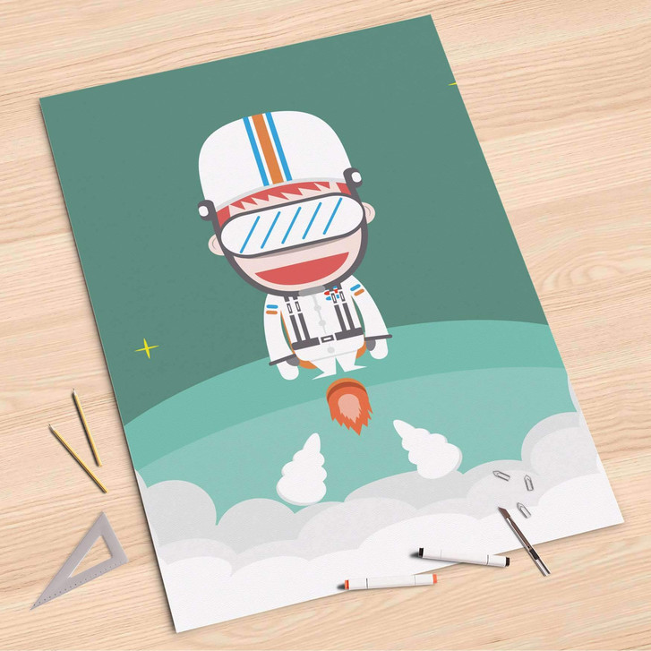 Folienbogen (80x120cm) - Rocket Boy - CR107413