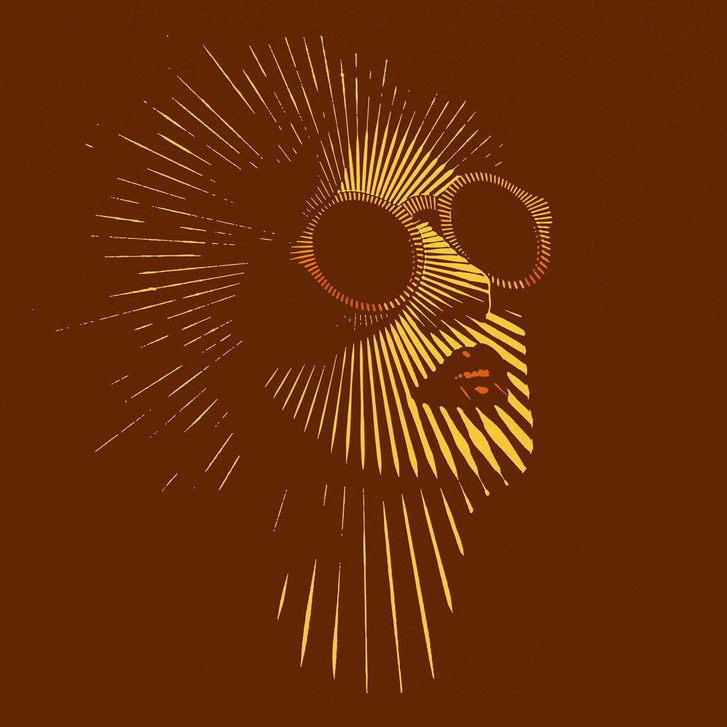 Fototapete Gemälde FaceOfAWoman2 in braun orange - Vliestapete Designwalls 2 - 2.55x3.5 m - WA385932