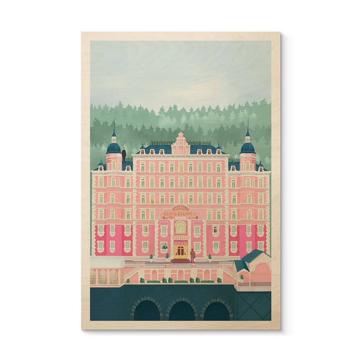 Holzbild Grand Budapest Hotel - Lizde - WA443857