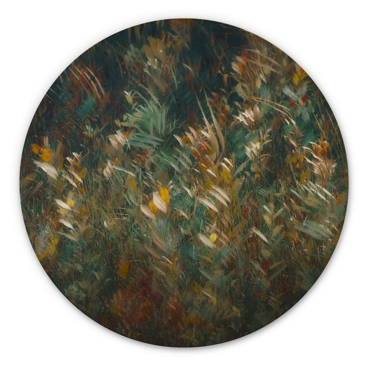 Holzbild Talen - Spätsommer - Rund - WA333050