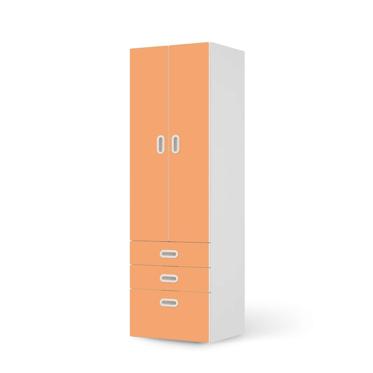 Klebefolie IKEA Stuva / Fritids - 3 Schubladen und 2 grosse Türen - Orange Light - CR111918