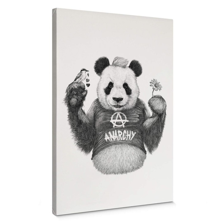 Leinwandbild Kools - Punk Panda - WA366928