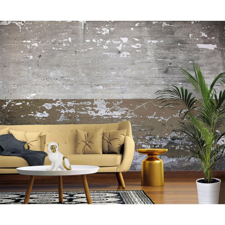 Livingwalls Fototapete Designwalls Concrete Coated in Betonoptik - WA296315