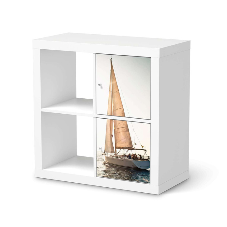 Möbelfolie IKEA Kallax Regal 2 Türen (hoch) - Freedom - CR115339