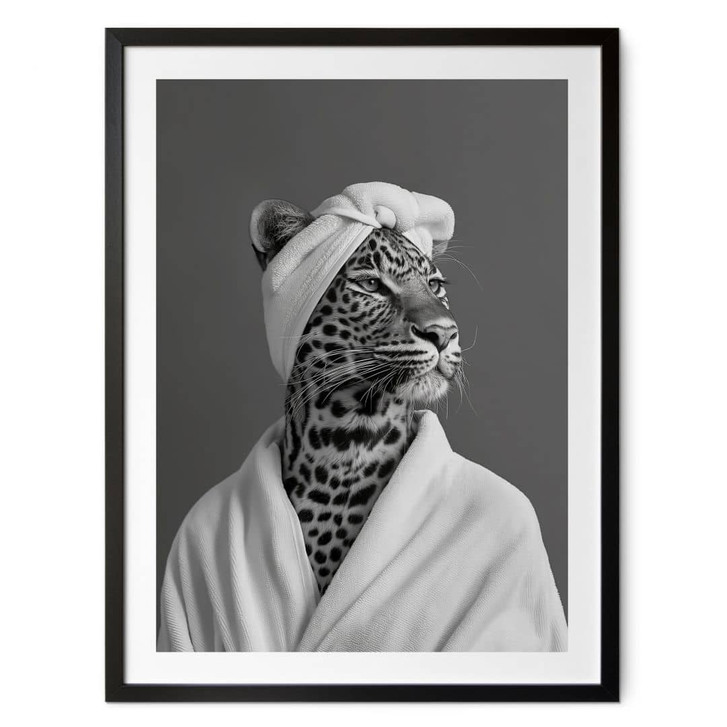 Poster Royale Spa-Auszeit mit Leopard - Rahner - WA473420