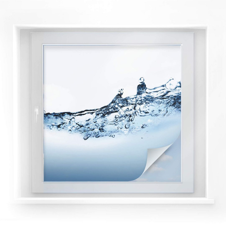 Sichtschutzfolie Water Flow - quadratisch - WA177406