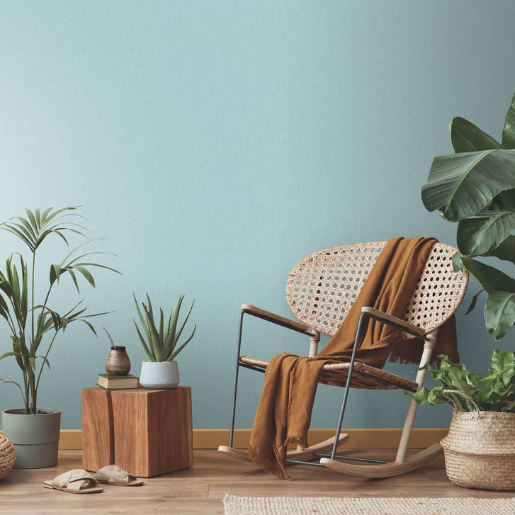 Unitapete, Vliestapete Erismann Martinique türkis - WA397759