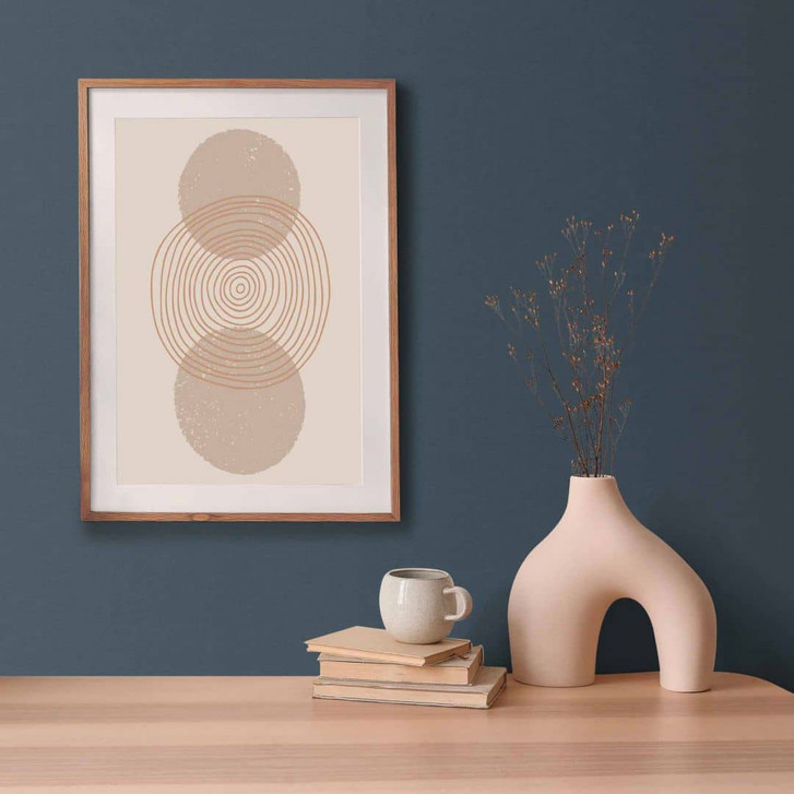 Vliestapete Dunkelblau einfabige Tapete von A.S. Creation moderne Unitapete Blau matt - WA357453