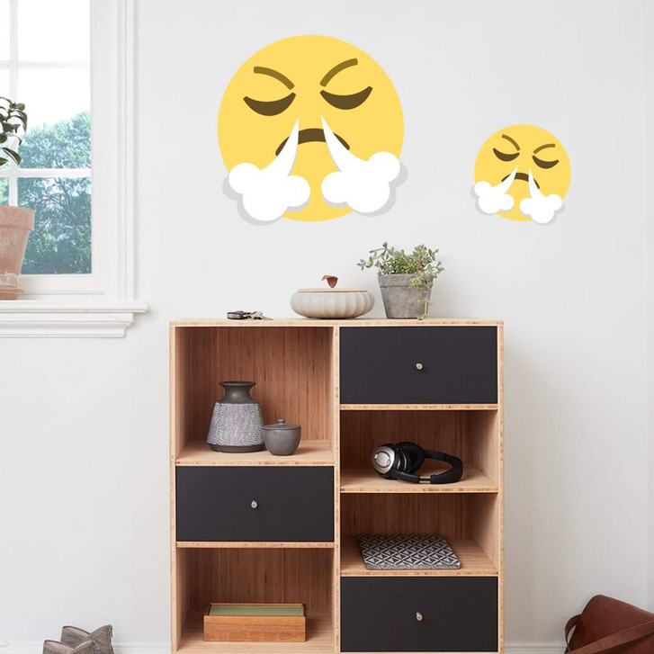 Wandtattoo Emoji Frustrated Face - WA209136