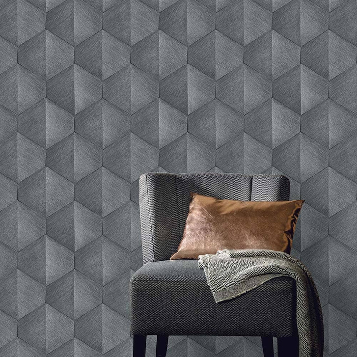 3D Tapete, Mustertapete Fashion for Walls 4 von Guido Maria Kretschmer grau - WA397605