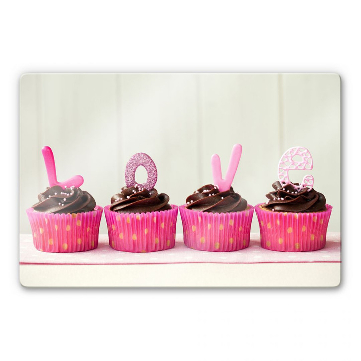 Glasbild Lovely Cupcakes - WA125036