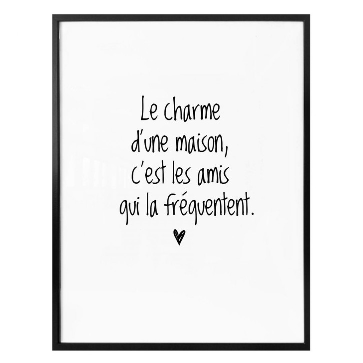 Poster - Le charme d'une maison - WA237554