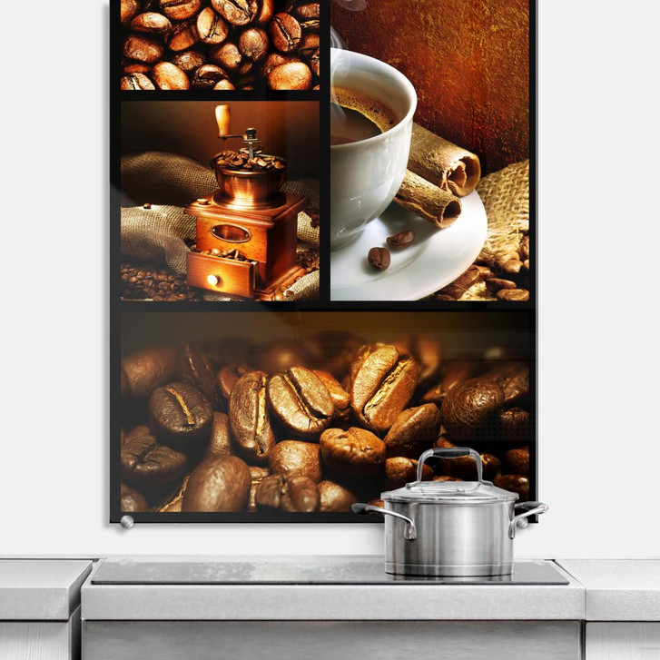 Spritzschutz Enjoy Coffee - hochkant - WA178139