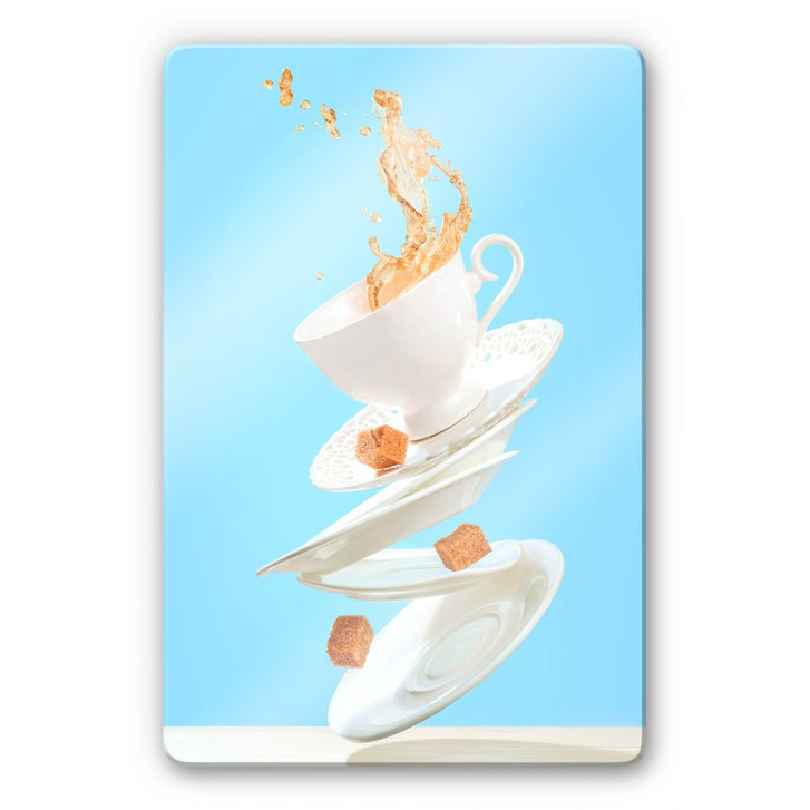 Glasbild Belenko - Dancing Coffee - WA120731